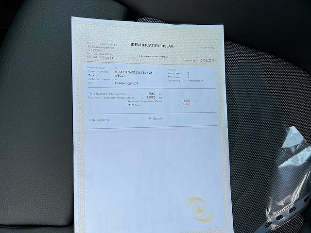 2019 iveco eurocargo 120-220 takelvrachtwagen low loader - afbeelding 25 van  41