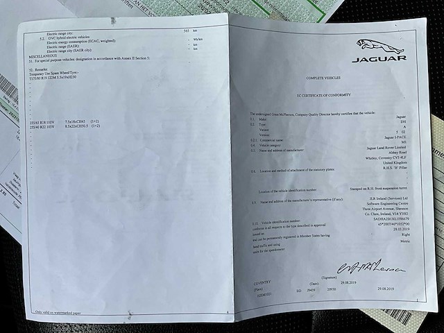 2019 jaguar ev400 i-pace personenauto - afbeelding 30 van  37