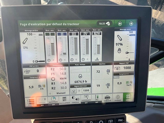 2019 john deere 6195r landbouwtractor - afbeelding 14 van  23