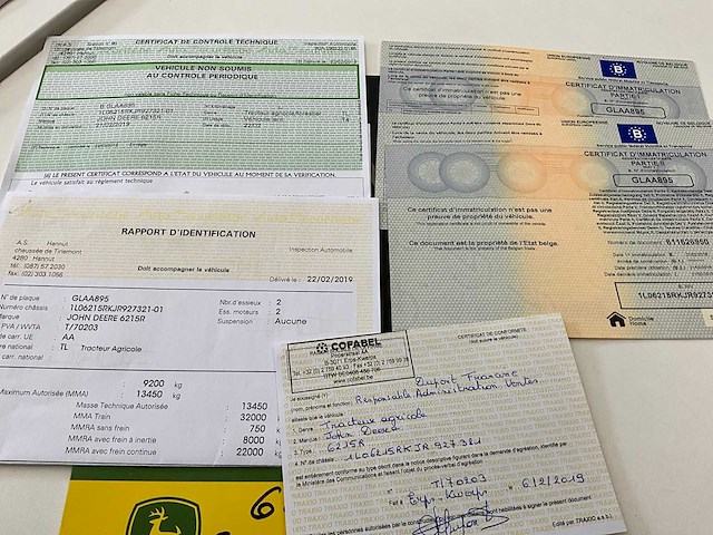 2019 john deere 6r215 vierwielaangedreven landbouwtractor - afbeelding 16 van  23