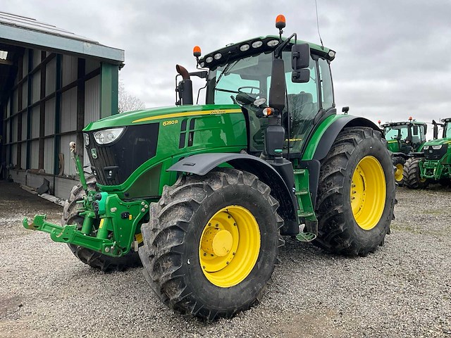 2019 john deere 6r250 vierwielaangedreven landbouwtractor - afbeelding 1 van  22