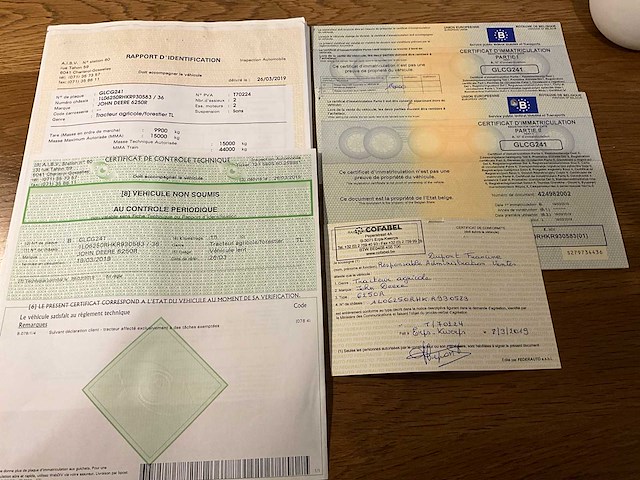 2019 john deere 6r250 vierwielaangedreven landbouwtractor - afbeelding 15 van  22