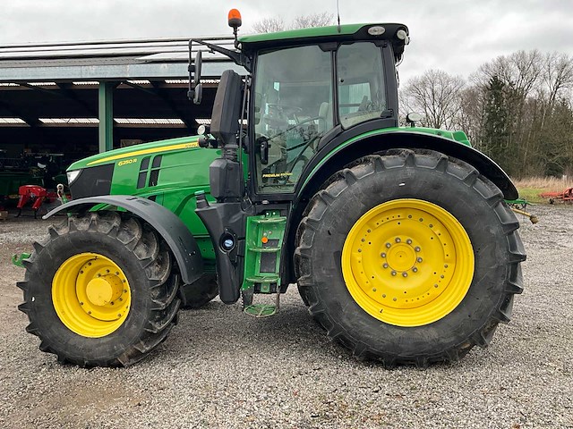 2019 john deere 6r250 vierwielaangedreven landbouwtractor - afbeelding 21 van  22