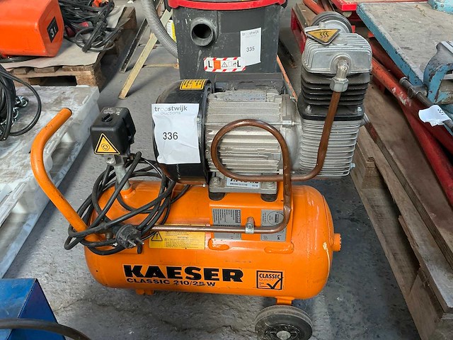 2019 kaeser classic 210/25w luchtcompressor - afbeelding 1 van  5