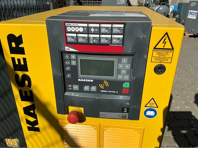 2019 kaeser sm13t sfc schroefcompressor - afbeelding 2 van  6