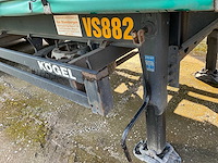 2019 kögel sn 24 schuifzeiloplegger - afbeelding 19 van  20