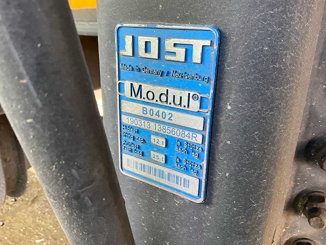 2019 kögel sn 24 schuifzeiloplegger - afbeelding 20 van  20