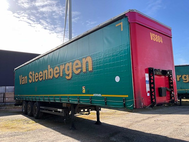 2019 kögel sn 24 schuifzeiloplegger - afbeelding 1 van  20