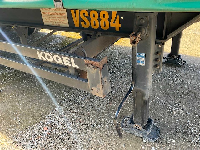 2019 kögel sn 24 schuifzeiloplegger - afbeelding 20 van  20