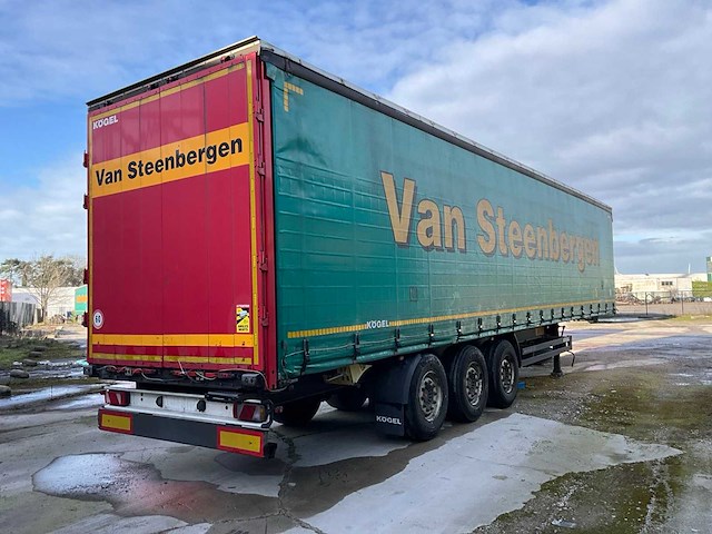 2019 kögel sn 24 schuifzeiloplegger - afbeelding 23 van  26