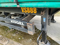 2019 kögel sn 24 schuifzeiloplegger - afbeelding 25 van  26