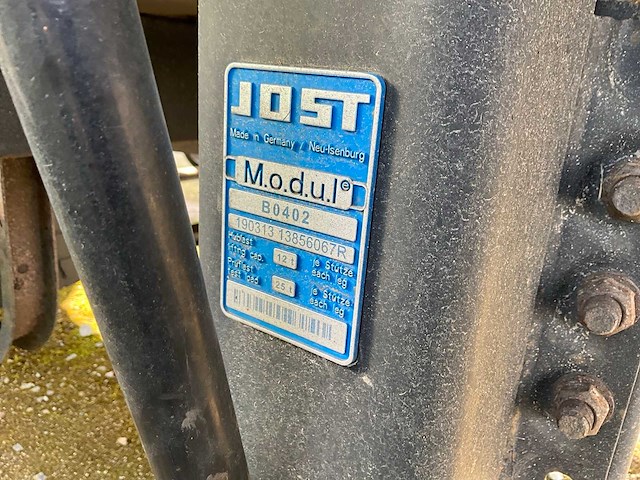 2019 kögel sn 24 schuifzeiloplegger - afbeelding 21 van  21