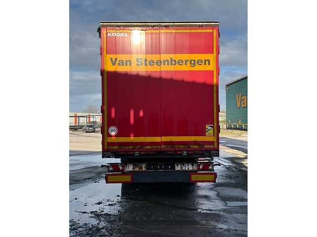 2019 kögel sn 24 schuifzeiloplegger - afbeelding 9 van  12