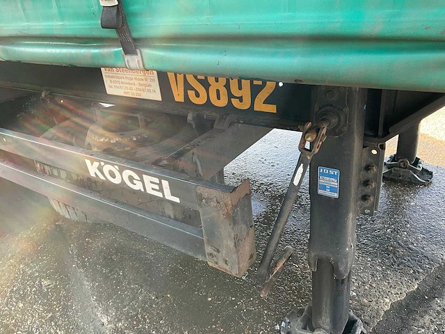 2019 kögel sn 24 schuifzeiloplegger - afbeelding 11 van  12