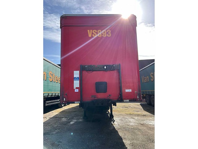 2019 kögel sn 24 schuifzeiloplegger - afbeelding 12 van  27