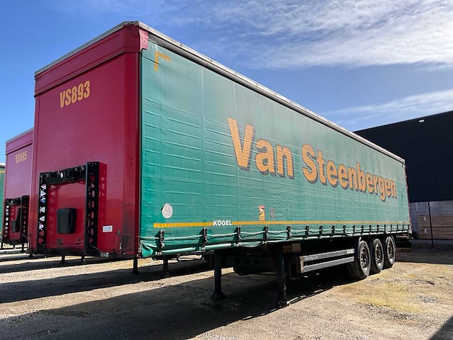 2019 kögel sn 24 schuifzeiloplegger - afbeelding 21 van  27