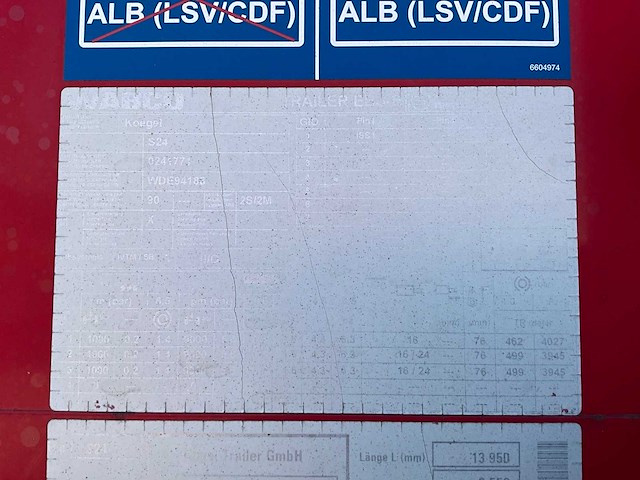 2019 kögel sn 24 schuifzeiloplegger - afbeelding 9 van  24