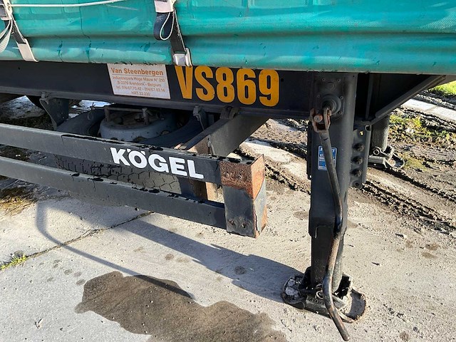 2019 kögel sn 24 schuifzeiloplegger - afbeelding 2 van  27