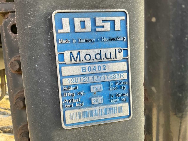 2019 kögel sn 24 schuifzeiloplegger - afbeelding 3 van  27