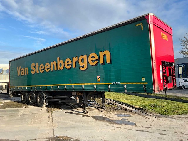 2019 kögel sn 24 schuifzeiloplegger - afbeelding 23 van  27