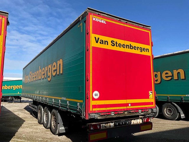 2019 kögel sn 24 schuifzeiloplegger - afbeelding 20 van  23