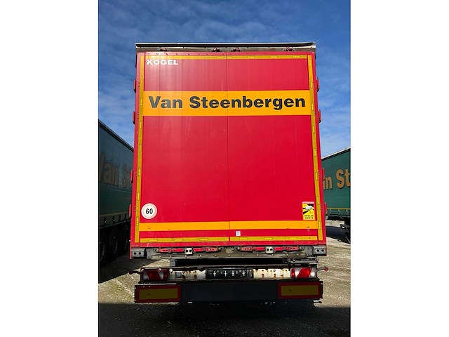 2019 kögel sn 24 schuifzeiloplegger - afbeelding 21 van  23