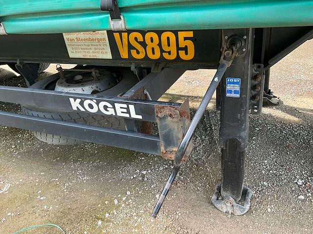 2019 kögel sn 24 schuifzeiloplegger - afbeelding 23 van  23