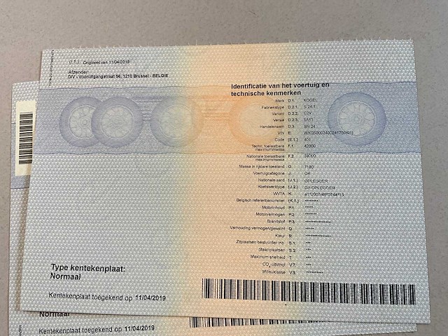 2019 kögel sn 24 schuifzeiloplegger - afbeelding 16 van  26