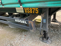 2019 kögel sn 24 schuifzeiloplegger - afbeelding 25 van  26