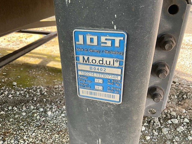 2019 kögel sn 24 schuifzeiloplegger - afbeelding 26 van  26