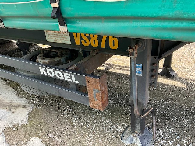 2019 kögel sn 24 schuifzeiloplegger - afbeelding 22 van  23