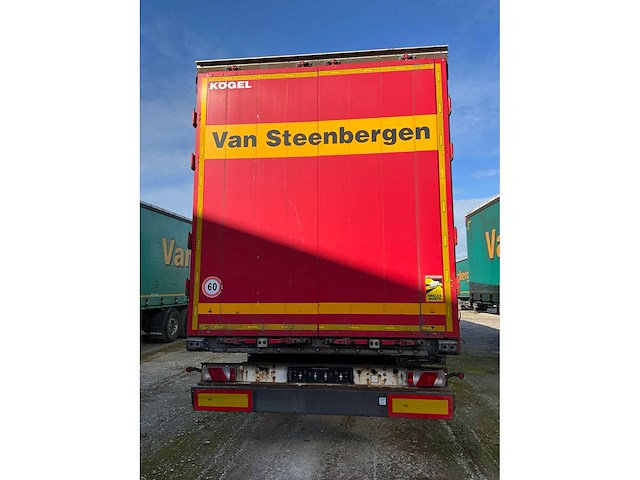 2019 kögel sn 24 schuifzeiloplegger - afbeelding 23 van  27