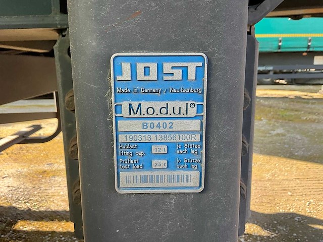 2019 kögel sn 24 schuifzeiloplegger - afbeelding 27 van  27