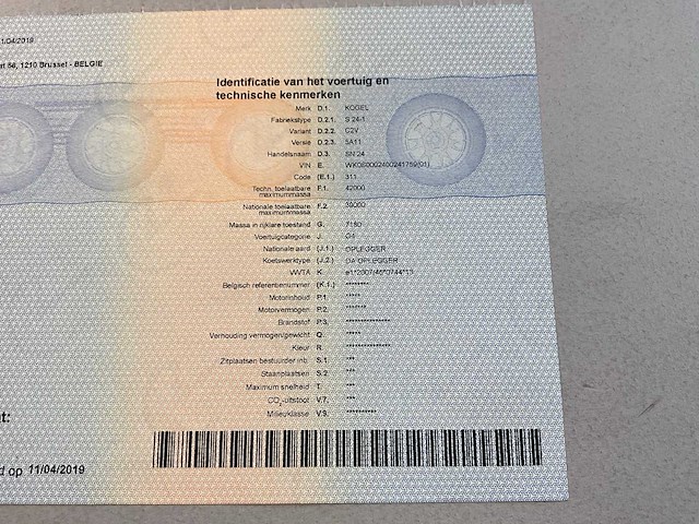 2019 kögel sn 24 schuifzeiloplegger - afbeelding 13 van  19