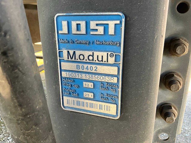 2019 kögel sn 24 schuifzeiloplegger - afbeelding 19 van  19