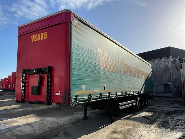 2019 kögel sn 24 schuifzeiloplegger - afbeelding 3 van  6