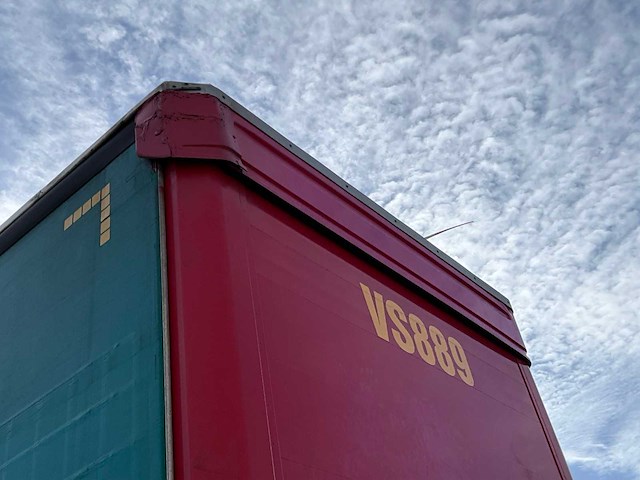 2019 kögel sn 24 schuifzeiloplegger - afbeelding 6 van  16