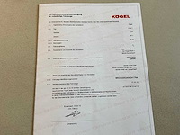 2019 kögel sn 24 schuifzeiloplegger - afbeelding 12 van  16