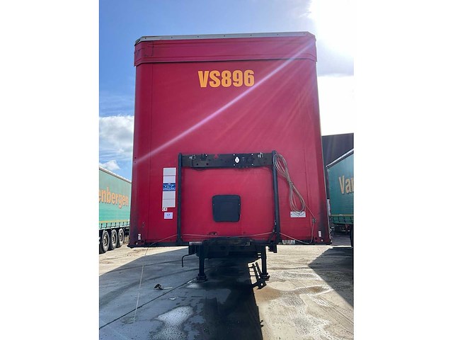 2019 kögel sn 24 schuifzeiloplegger - afbeelding 1 van  4