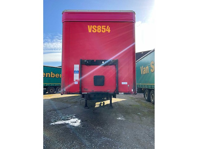 2019 kögel sn 24 schuifzeiloplegger - afbeelding 3 van  8