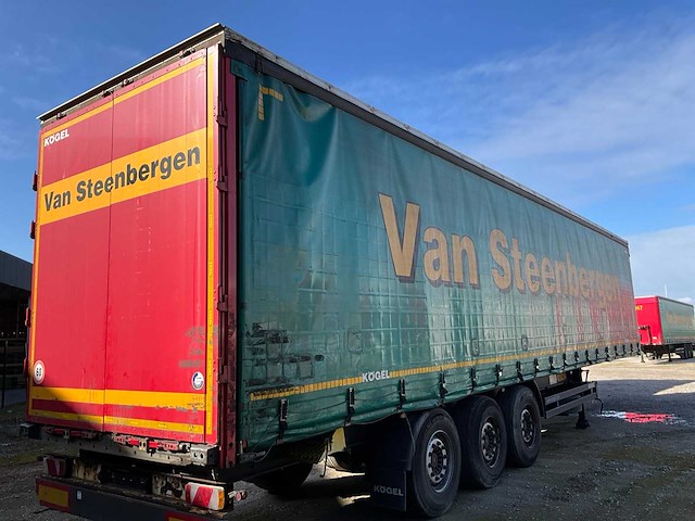 2019 kögel sn 24 schuifzeiloplegger - afbeelding 8 van  8