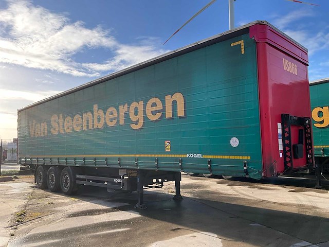 2019 kögel sn 24 schuifzeiloplegger - afbeelding 1 van  29