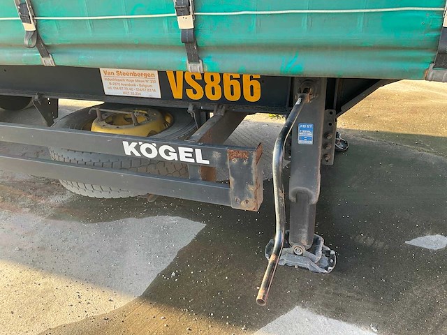 2019 kögel sn 24 schuifzeiloplegger - afbeelding 28 van  29