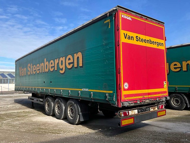 2019 kögel sn 24 schuifzeiloplegger - afbeelding 2 van  3