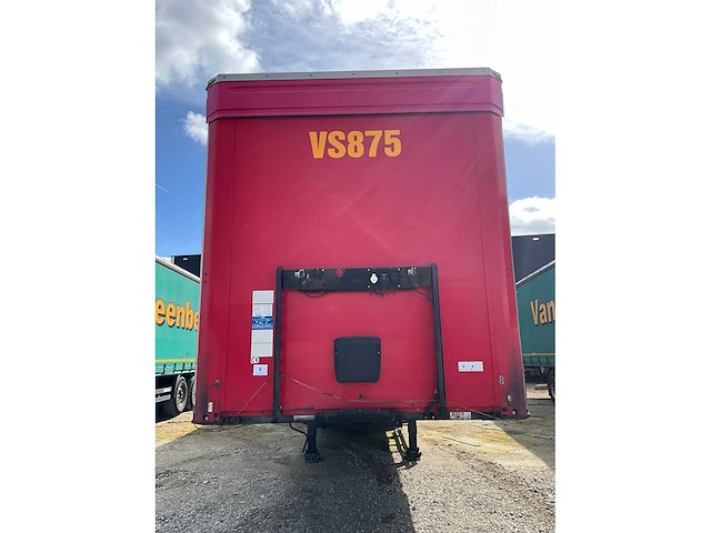 2019 kögel sn 24 schuifzeiloplegger - afbeelding 2 van  7