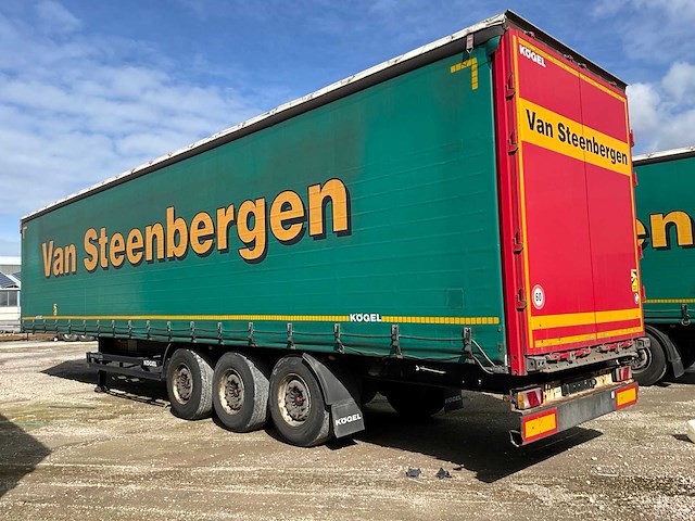 2019 kögel sn 24 schuifzeiloplegger - afbeelding 5 van  7