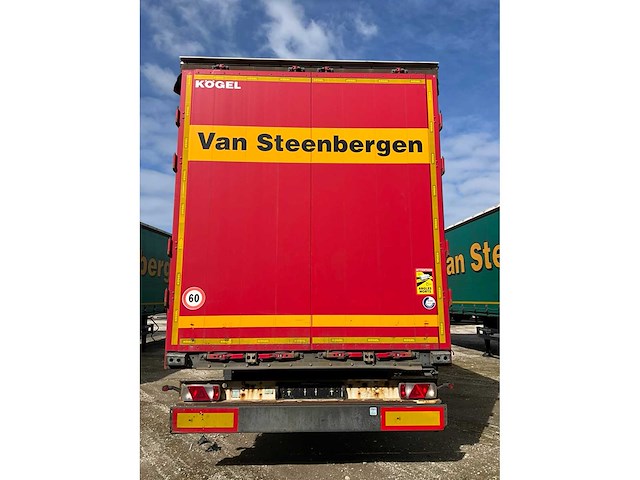 2019 kögel sn 24 schuifzeiloplegger - afbeelding 6 van  7