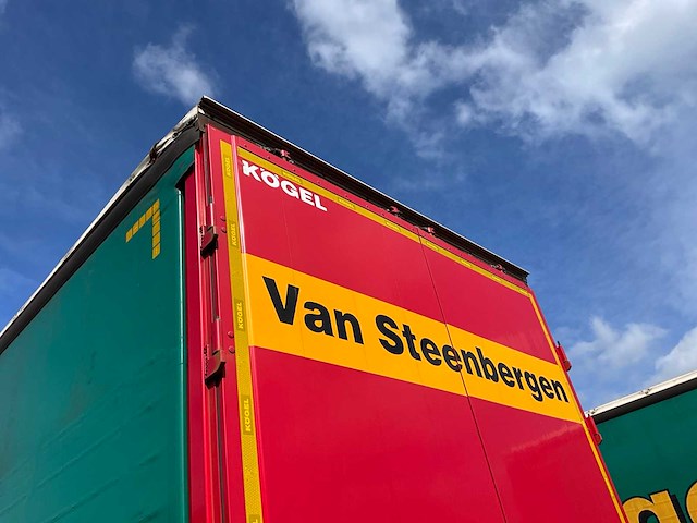 2019 kögel sn 24 schuifzeiloplegger - afbeelding 2 van  4