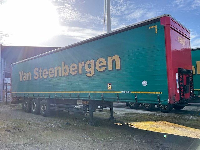 2019 kögel sn 24 schuifzeiloplegger - afbeelding 1 van  30