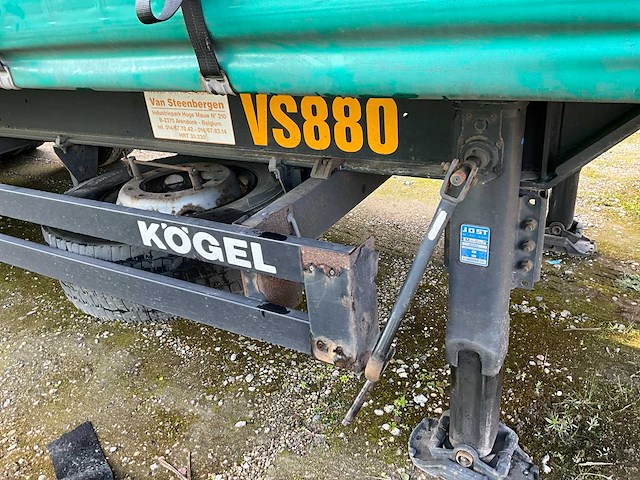 2019 kögel sn 24 schuifzeiloplegger - afbeelding 29 van  30